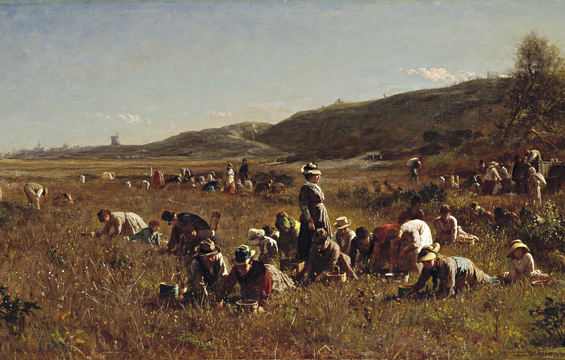 Timken American Masterpiece "The Cranberry Harvest" Featured in the Wall Street Journal